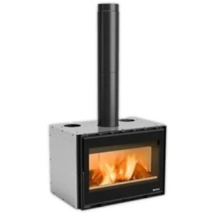 La Nordica INSERTO 80 WIDE 5.0 – Foyer encastrable à bois 12,4 kW