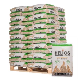 Granulés de bois avec 65 sacs de 15 kg
