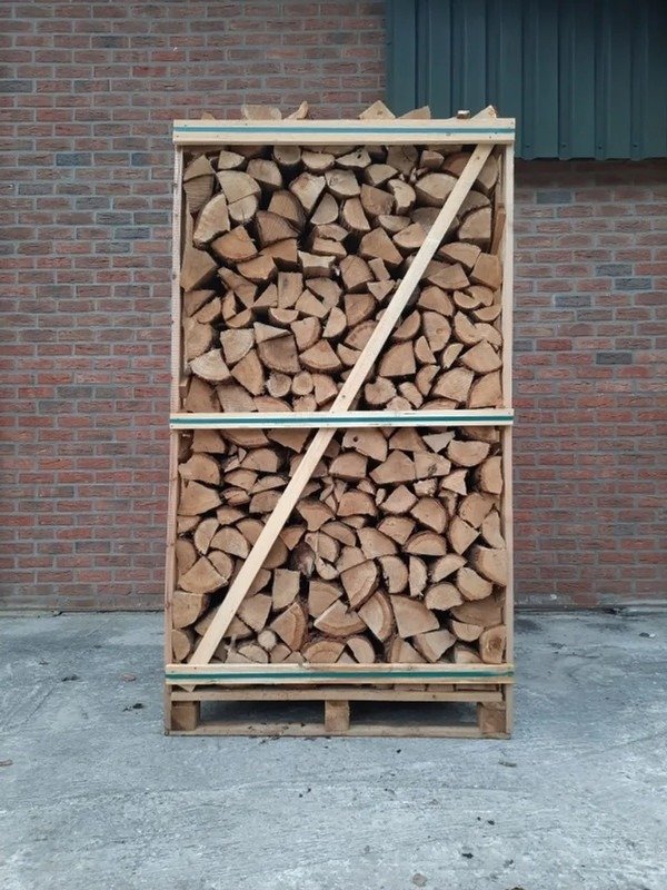 Mélange de bois de chauffage 25 cm – 4 RM (2 palettes XXL) – Image 2