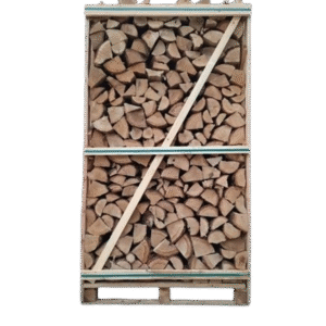 Mélange de bois de chauffage 25 cm – 4 RM (2 palettes XXL)