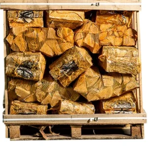 Bois de chauffage 40 sacs de bois d'aulne – 2 m³ – 25 cm