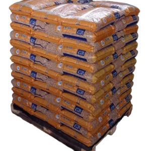 Granulés de bois DIN plus - Palette 975 kg