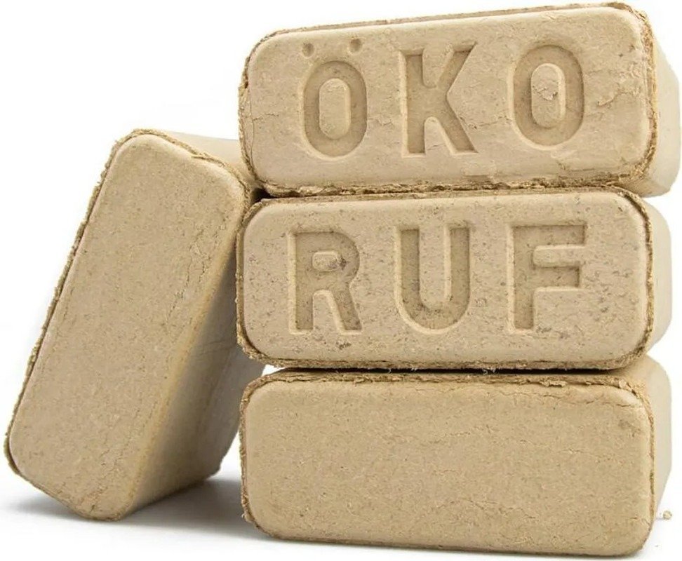 Briquettes de bois RUF en hêtre – 960 kg (96 briquettes de 10 kg) – Image 3