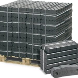 REKORD® Briquettes de lignite – Palette de 1000 kg (40 sacs de 25 kg)